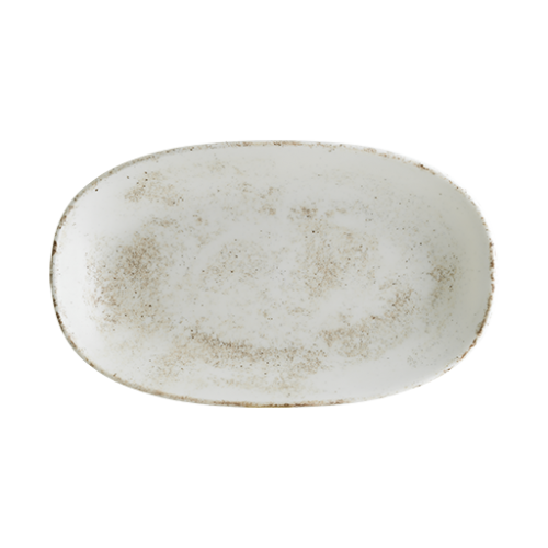 Nacrous Matt Gourmet Oval Kayık Tabak 19*11 cm