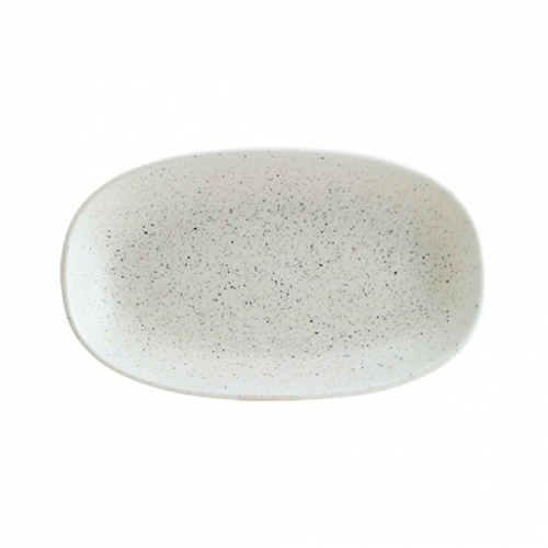 Luca kum rengi Gourmet Oval Kayık Tabak 24*14 cm