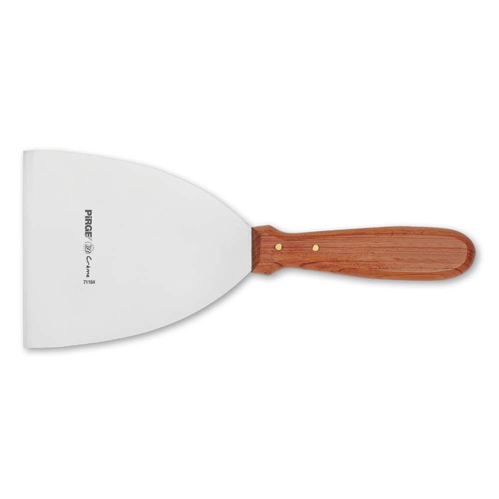 Creme Spatula No. 4 Ahşap Sap 12,5 cm