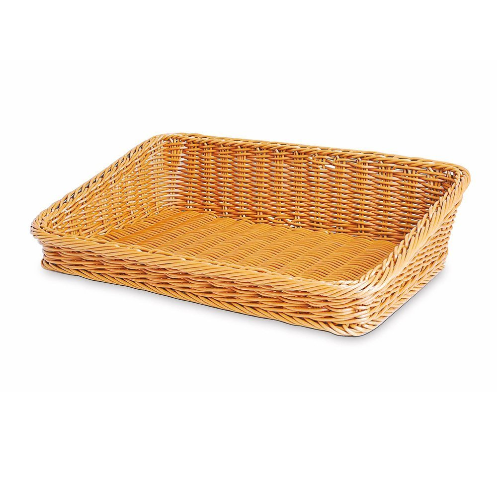 Rattan Geniş Ekmek Sepeti 61 cm