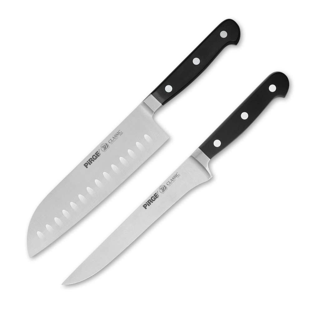 Classic Profesyonel Santoku Bıçak Seti