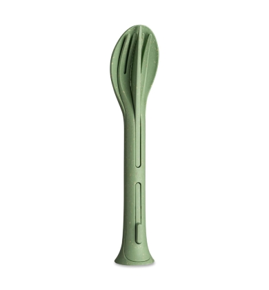 Koziol Çatal Kaşık Bıçak Seti - Yeşil