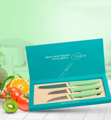 Pure Line Sebze Meyve Bıçak Seti