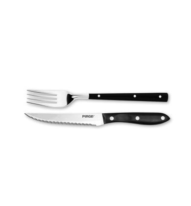 Steak / Biftek Bıçağı & Çatal Seti 12 cm