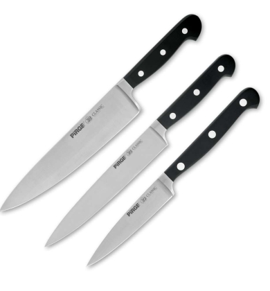 Classic Mutfak Bıçak Seti 3 Parça