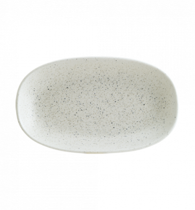 Luca kum rengi Gourmet Oval Kayık Tabak 29*17 cm