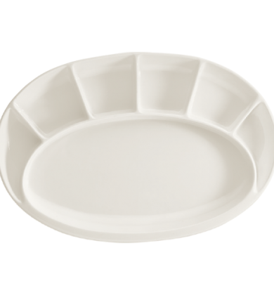 Gourmet Oval Kahvaltı Tabağı 33 cm